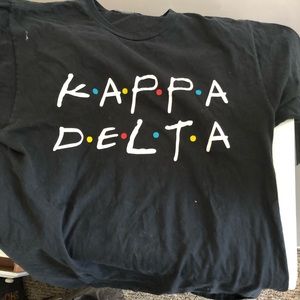 Kappa Delta Friends inspired Bid Day shirt